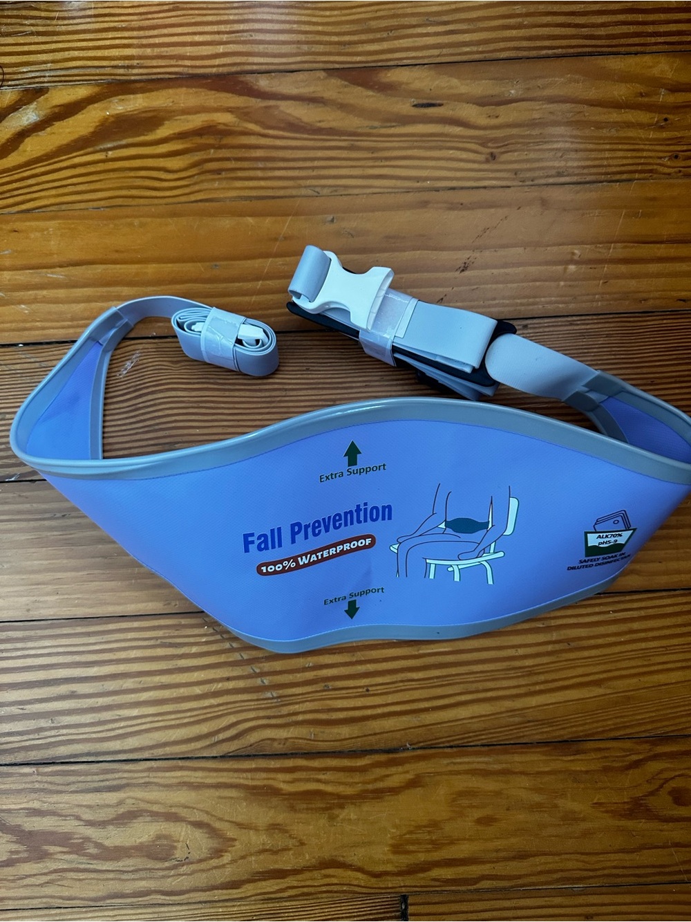 Fall Prevention Waterproof Safety Belt - Light Blue